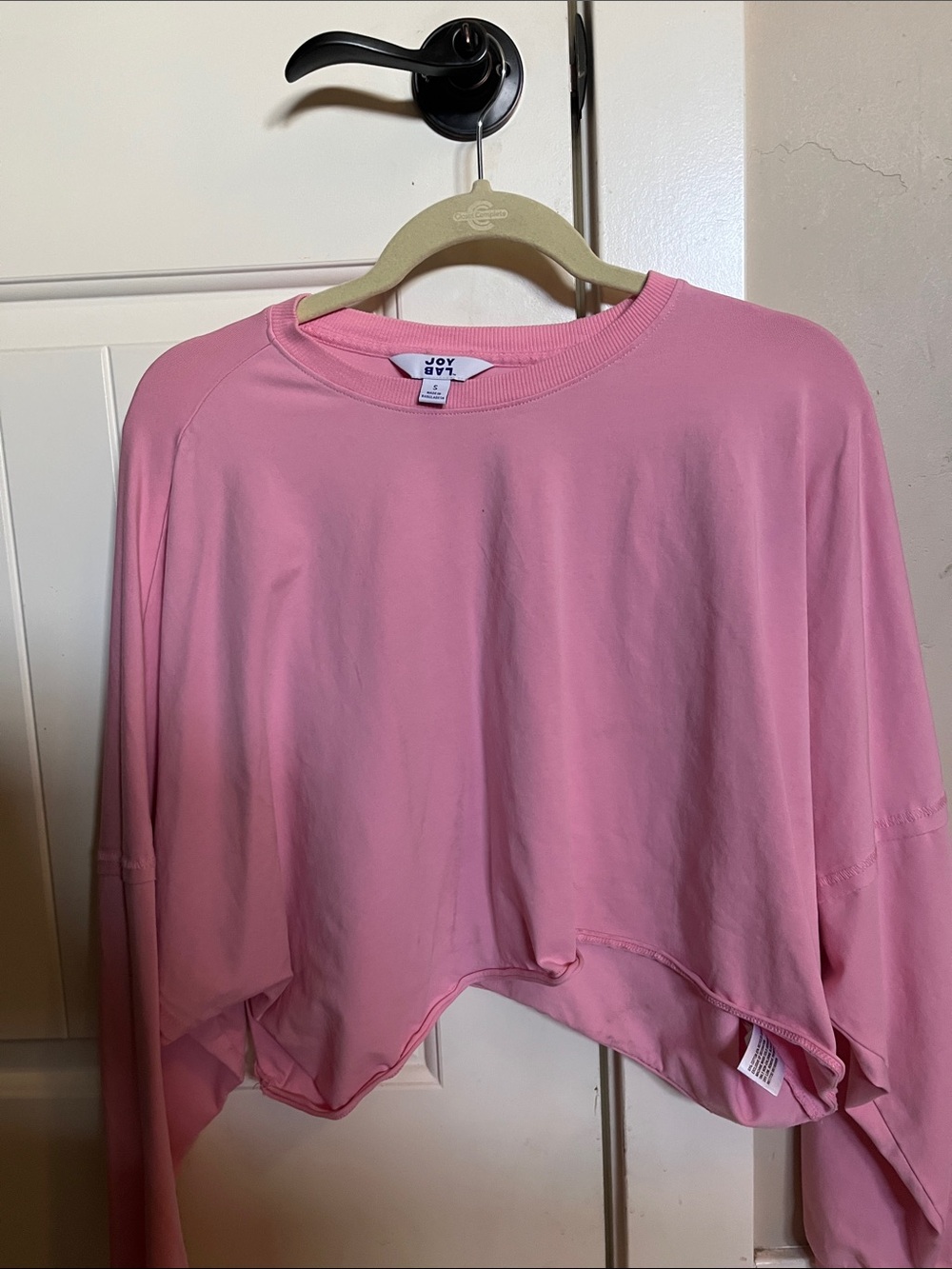 JoyLab Light Pink Crewneck Sweatshirt